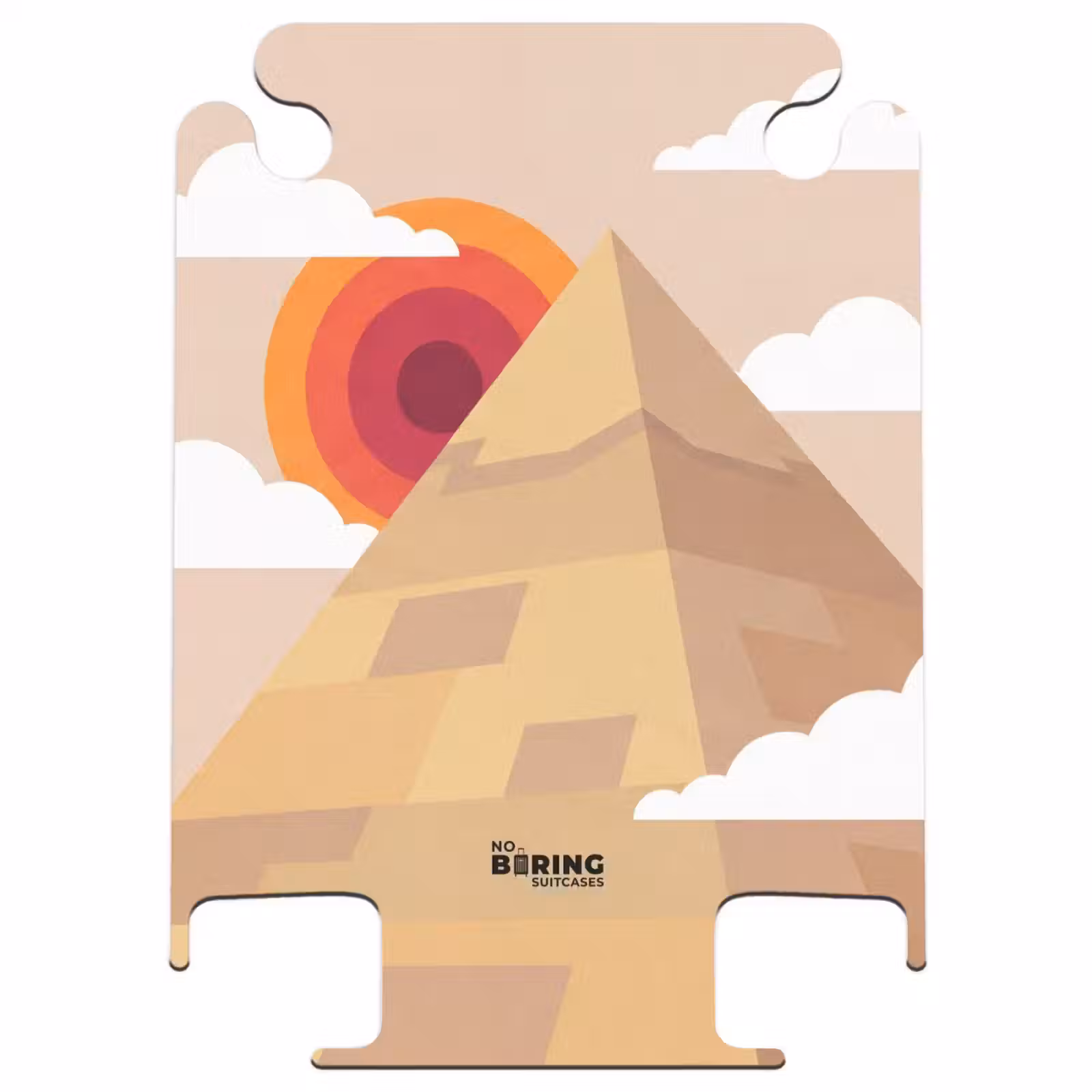 CaseSwap™ - Pyramid - Sun - Desert - Modern - Orange — 1