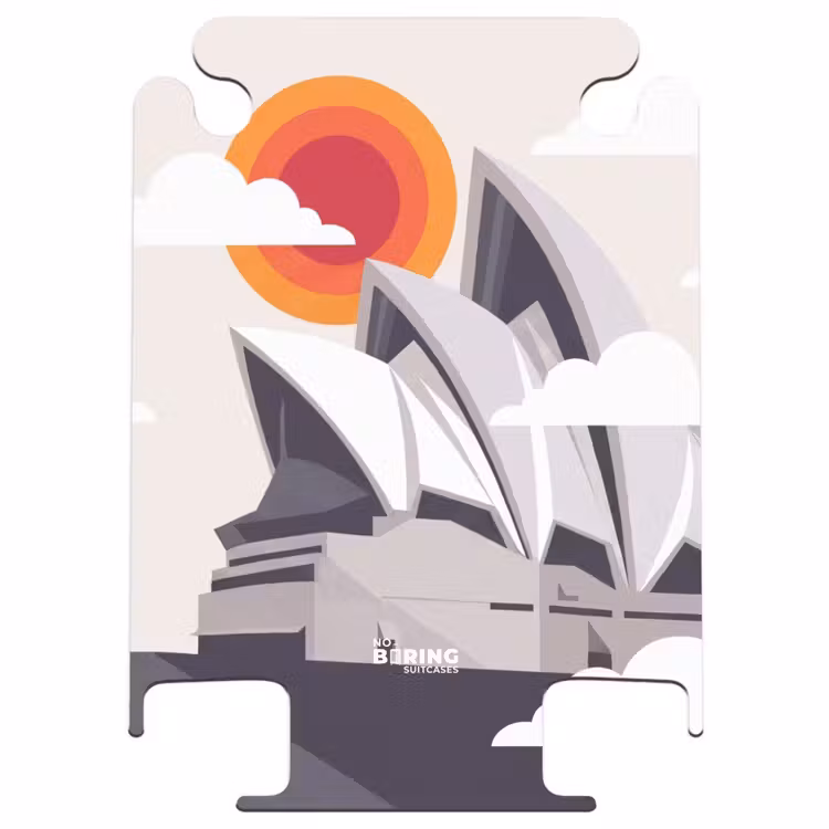 CaseSwap™ - Architecture - Cityscape - Modern - Gray - Orange — 1