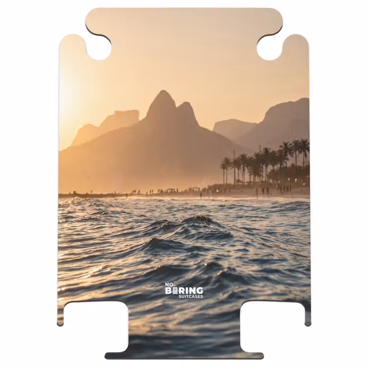 CaseSwap™ - Sea - Waves - Sunset - Coast - Gold — 1