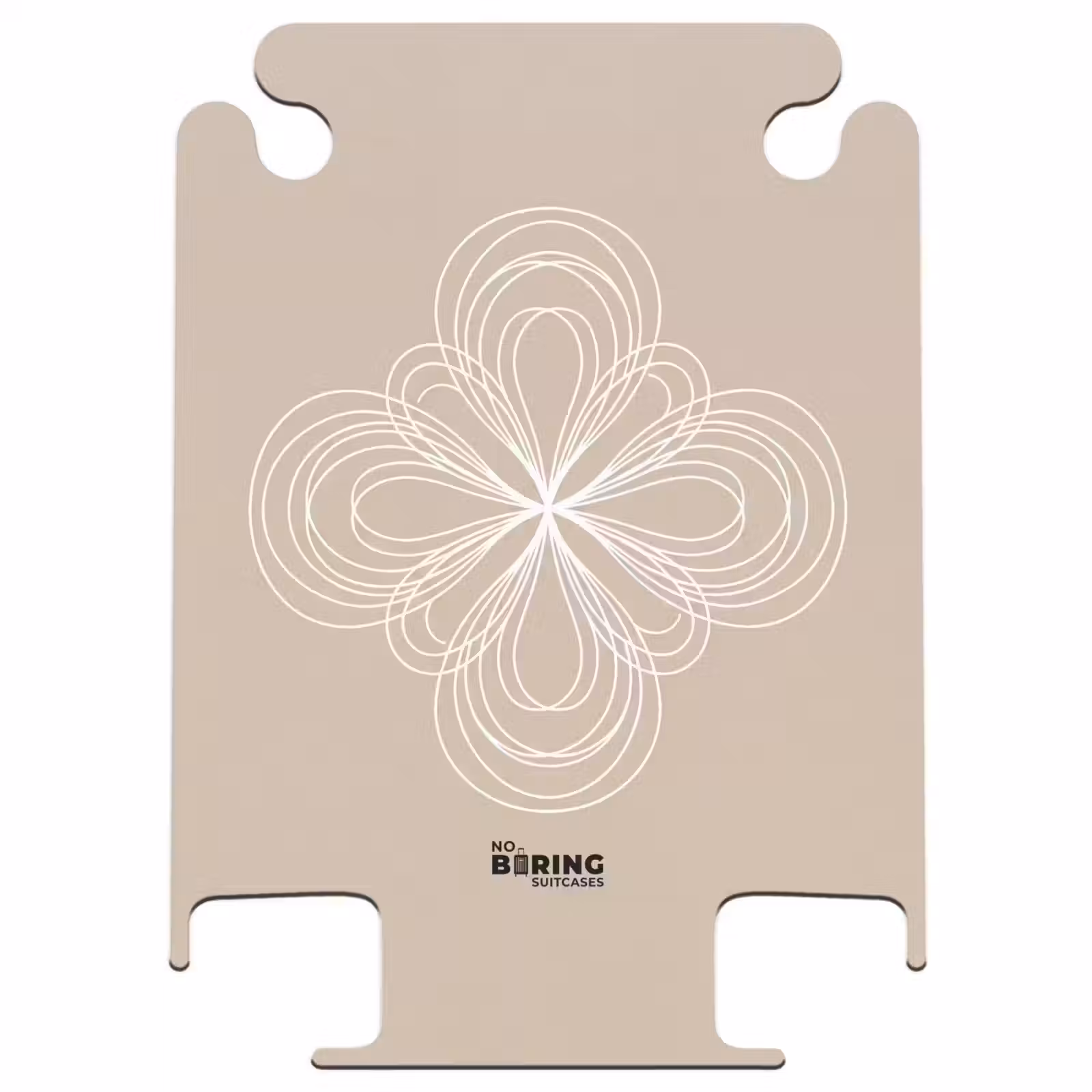 CaseSwap™ - Pattern - Lines - Abstract - Minimalist - Beige — 1