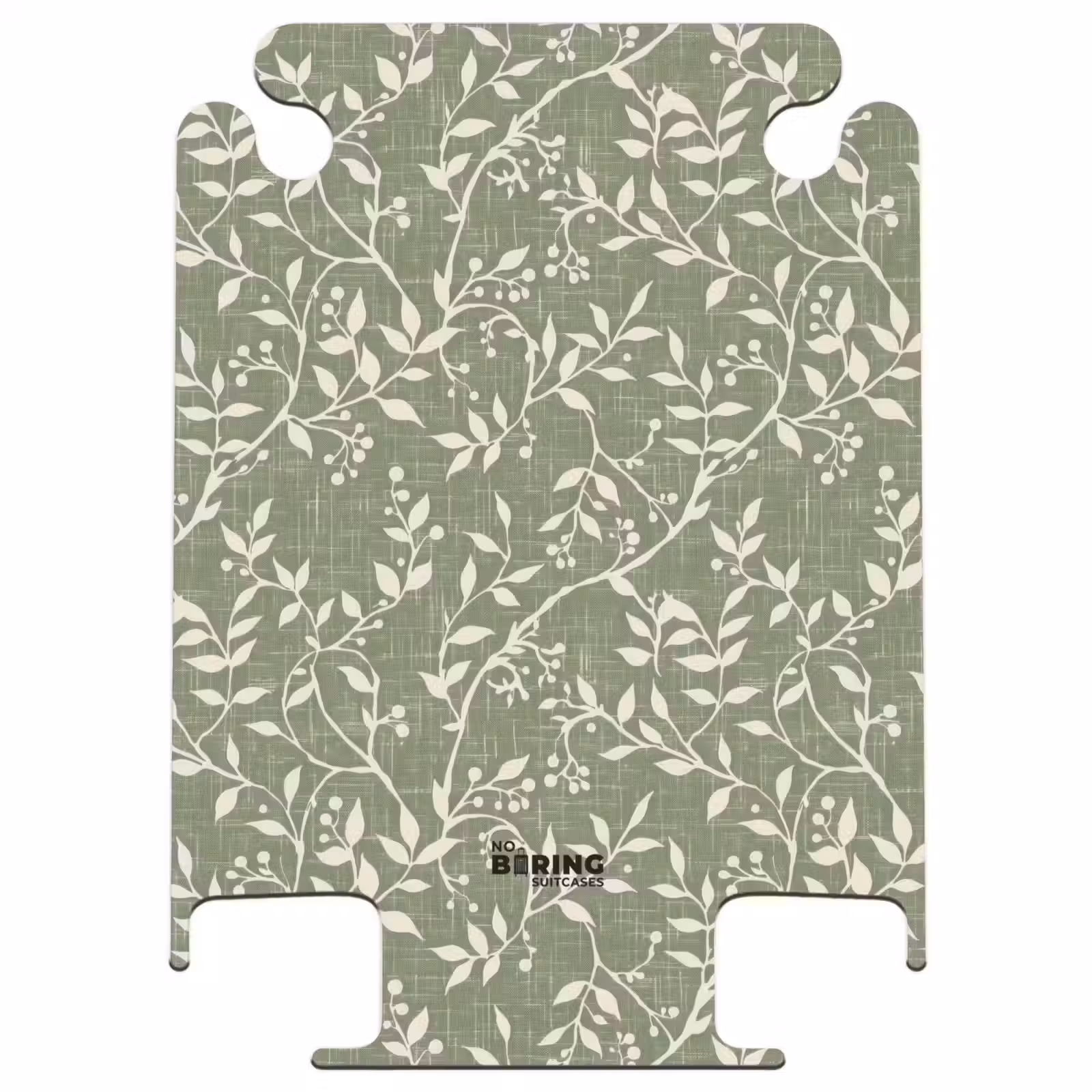 CaseSwap - Salvia Green - Botanical - Branches - Berries - Linen - Pattern — 1