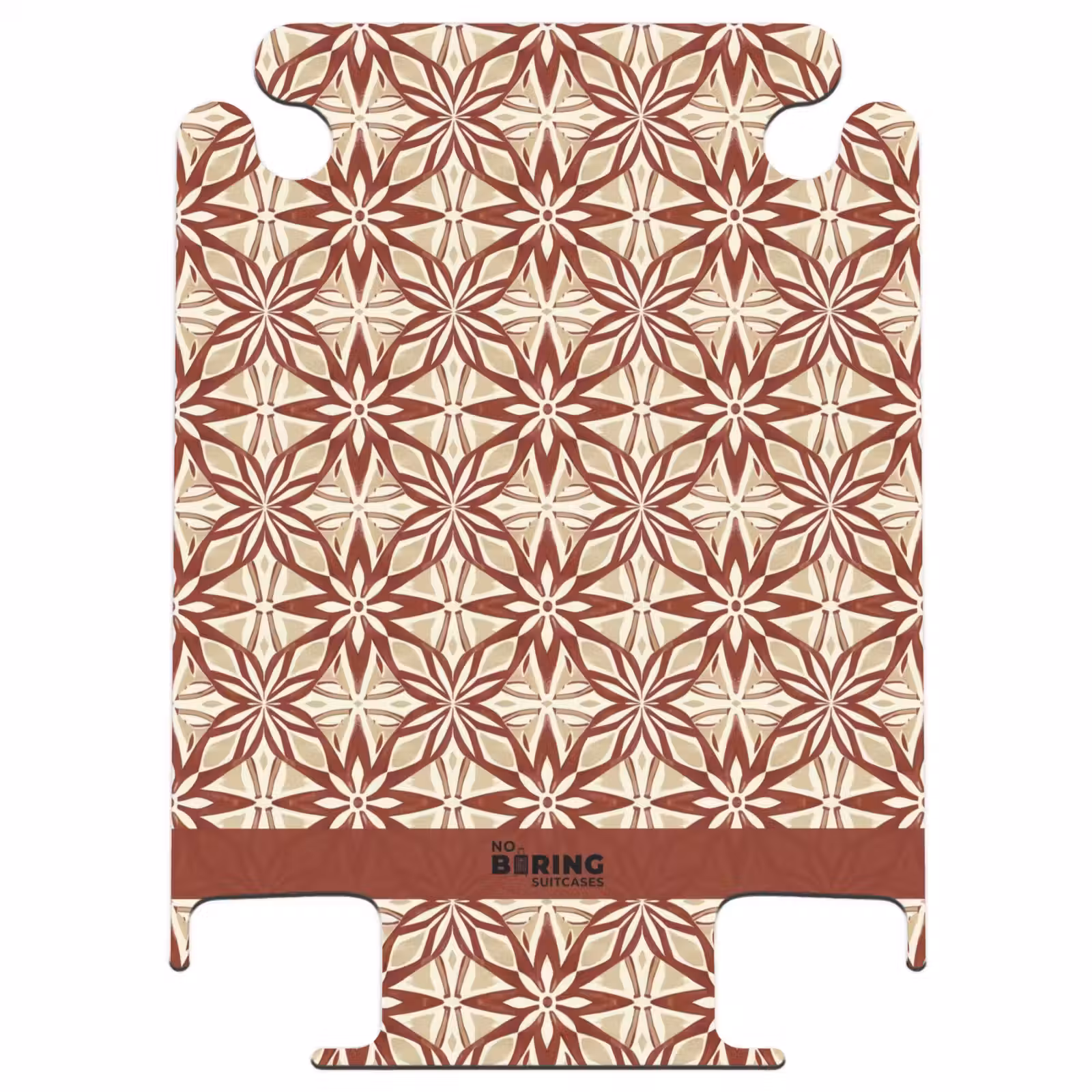 CaseSwap - Bordeaux Red - Geometric - Tile - Pattern — 1