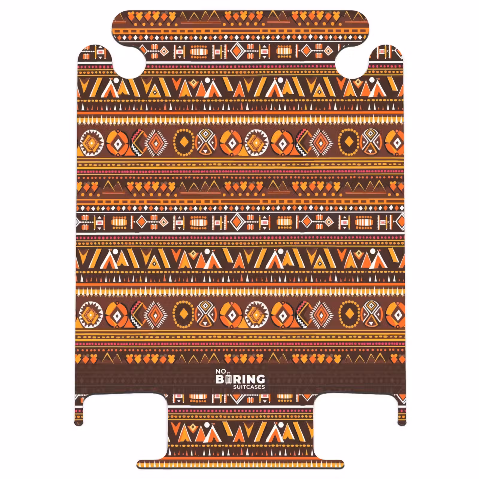 CaseSwap™ - Orange - Ethnic - Tribal - Geometric - Pattern — 1