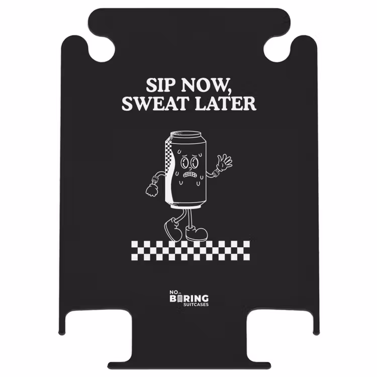 CaseSwap™ - Black - White - Can - Checkerboard Pattern — 1
