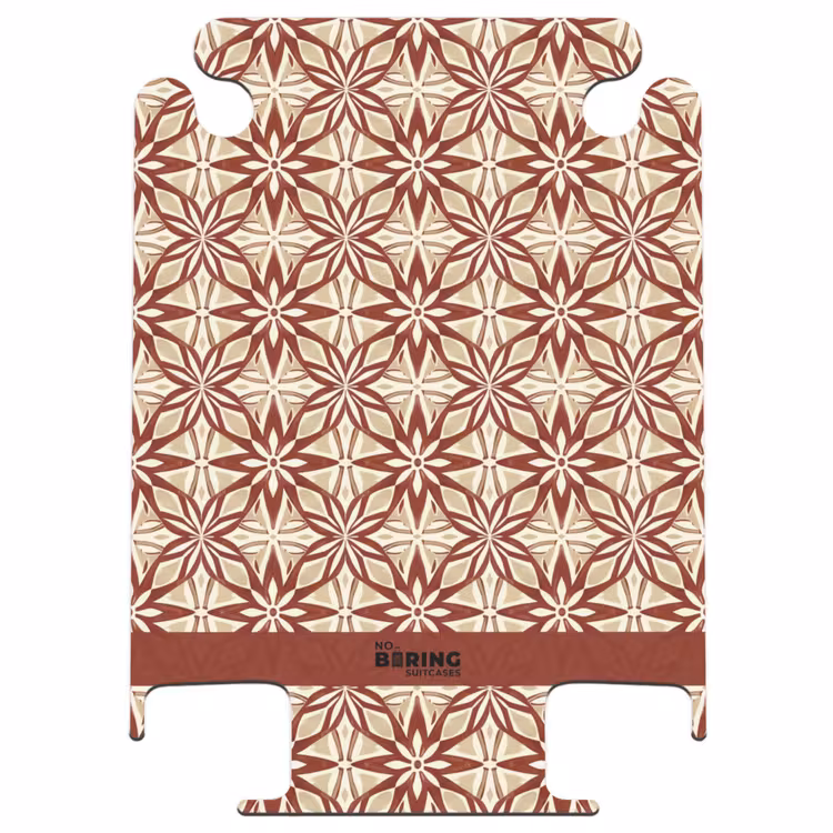 CaseSwap - Bordeaux Red - Geometric - Tile - Pattern — 1