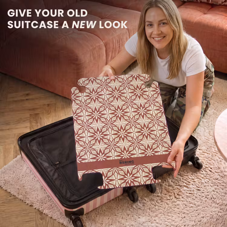 CaseSwap - Bordeaux Red - Geometric - Tile - Pattern — 3