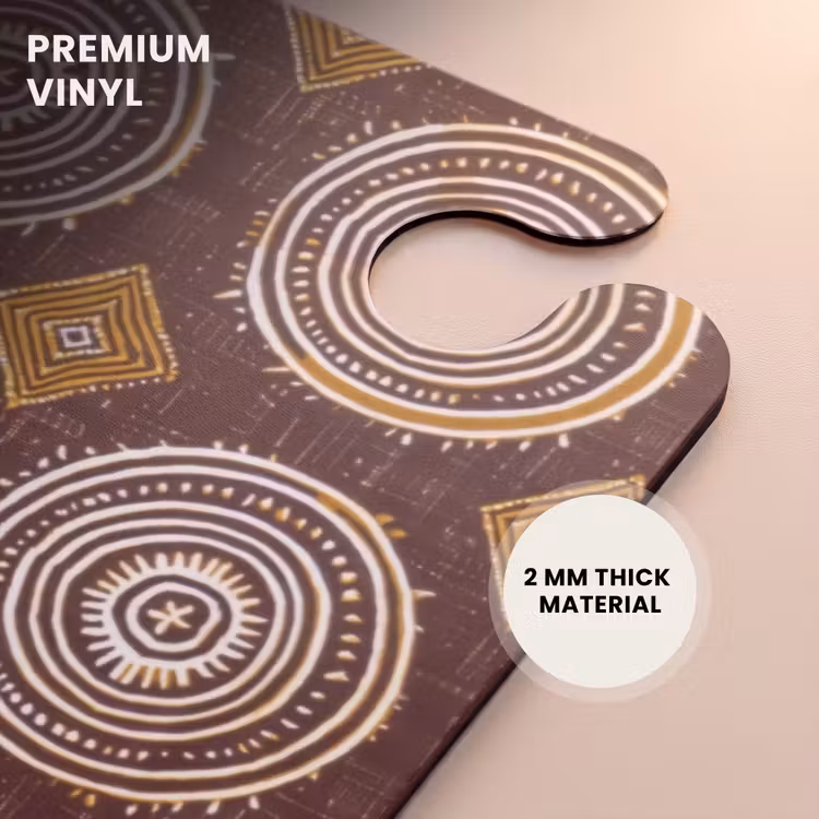 CaseSwap - Chocolate Brown - Ethnic - Tribal - Circles - Pattern — 6