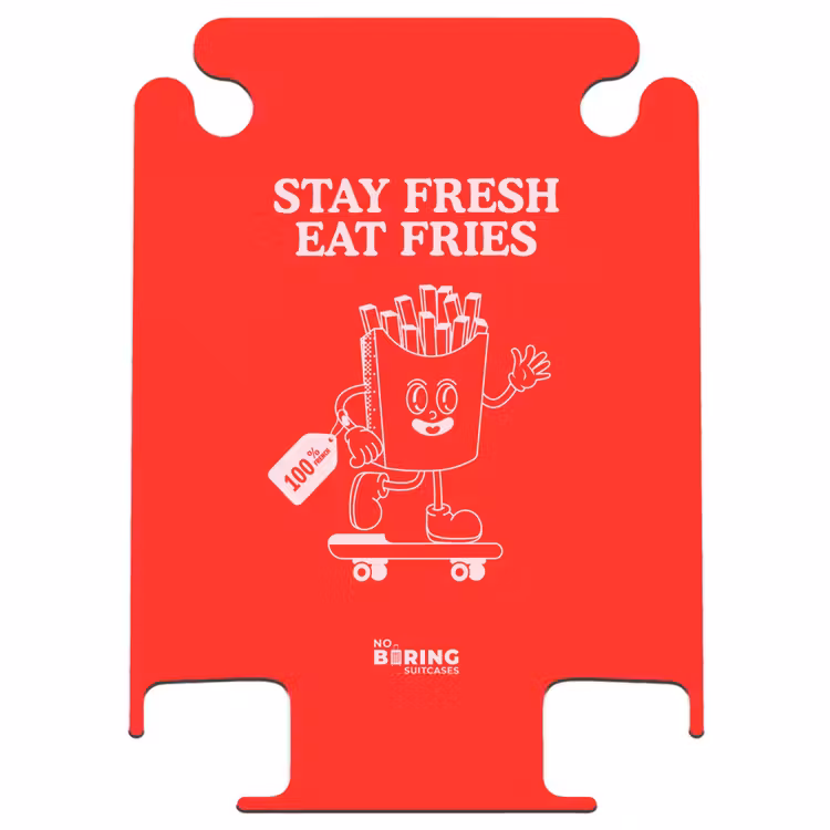 CaseSwap™ - French Fries - Red - Skateboard — 1