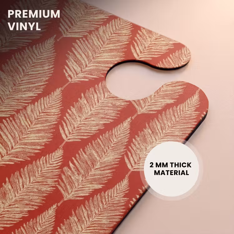 CaseSwap - Red - Botanical - Fern - Pattern — 5