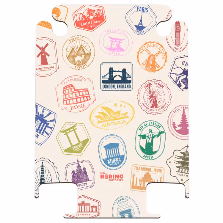 CaseSwap™ - Stamps - Colorful - World — 1