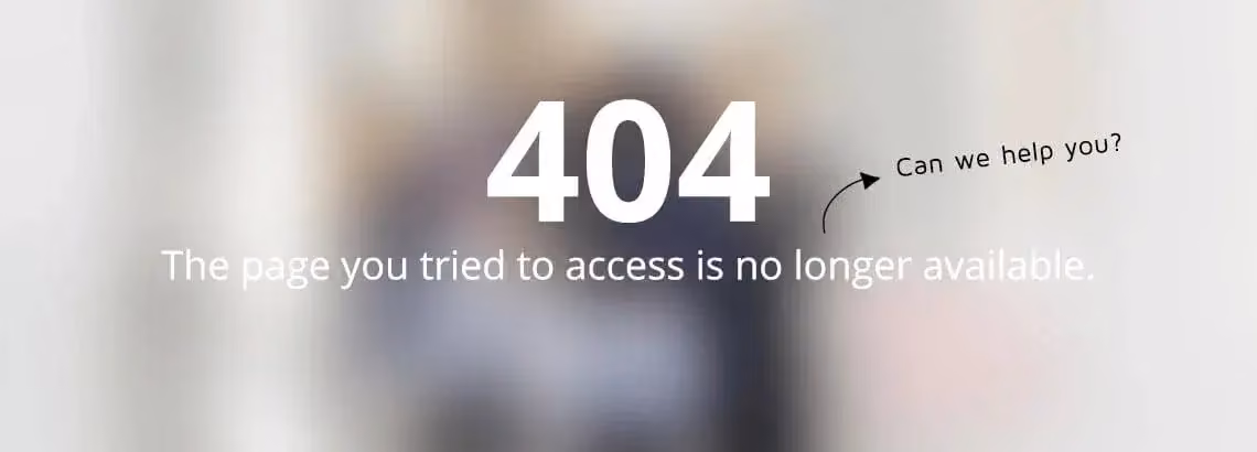 404 banner NoBoringSuitcases