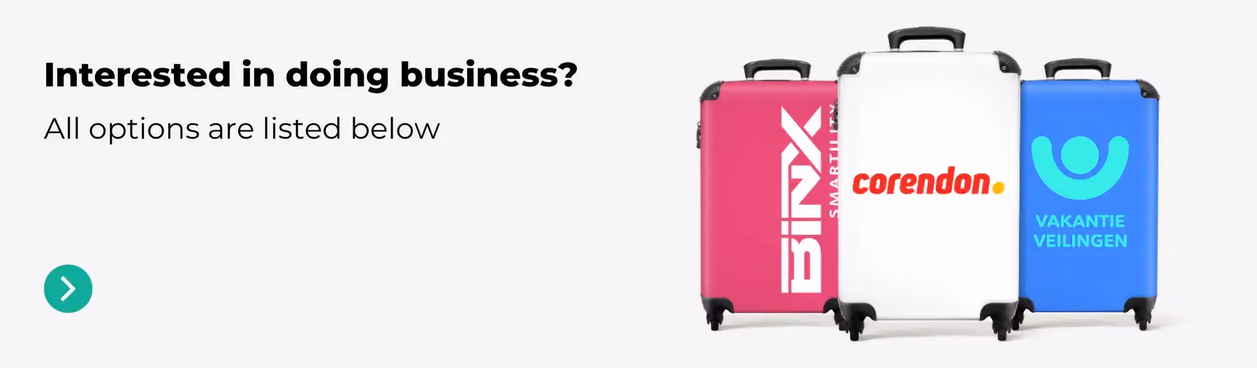 Corporate home banner