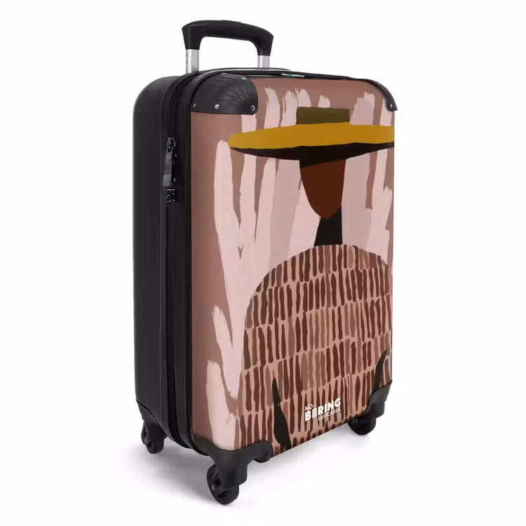 Suitcase - Abstract - Figure - Illustration - Hat — 2