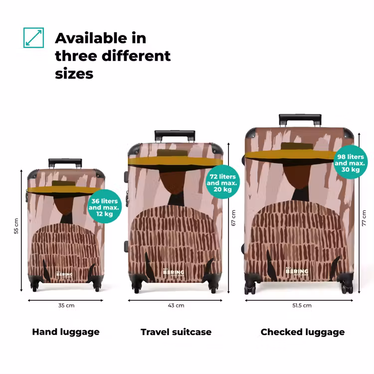 Suitcase - Abstract - Figure - Illustration - Hat — 3
