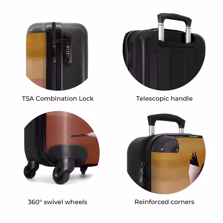 Suitcase - Birds - Beak - Abstract — 8