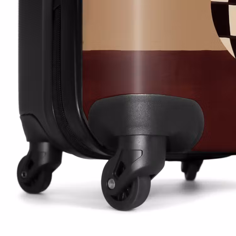 Suitcase - Minimalist - Vase - Flowers - Brown — 7