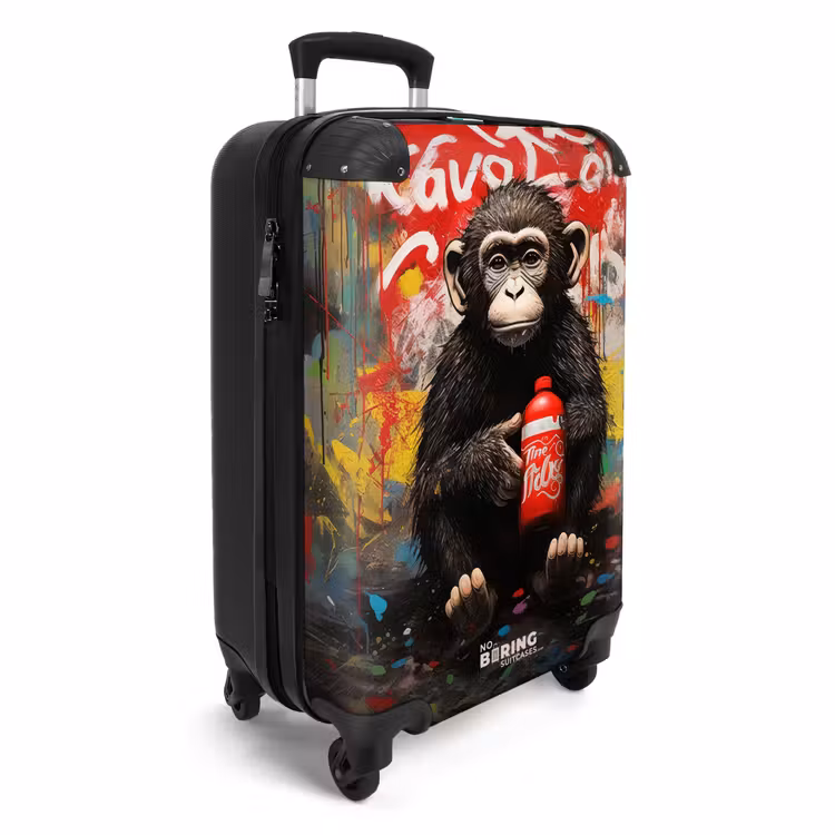 CaseSwap™ - Chimpanzee in front of graffiti wall — 2