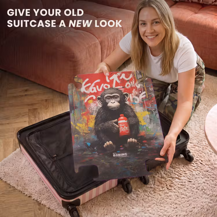CaseSwap™ - Chimpanzee in front of graffiti wall — 3