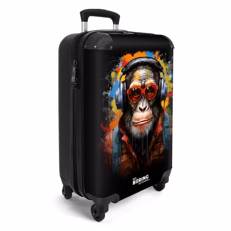 CaseSwap™ - Chimpanzee with headphones and graffiti spray — 2