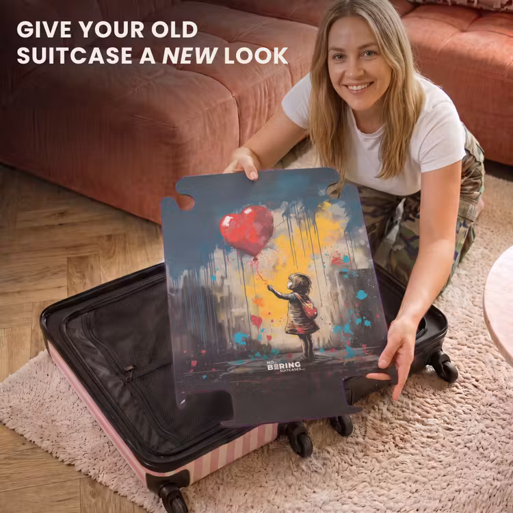 CaseSwap™ - Girl with balloon in graffiti style — 3