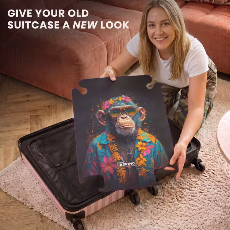 CaseSwap™ - Chimpanzee with Hawaii blouse — 3
