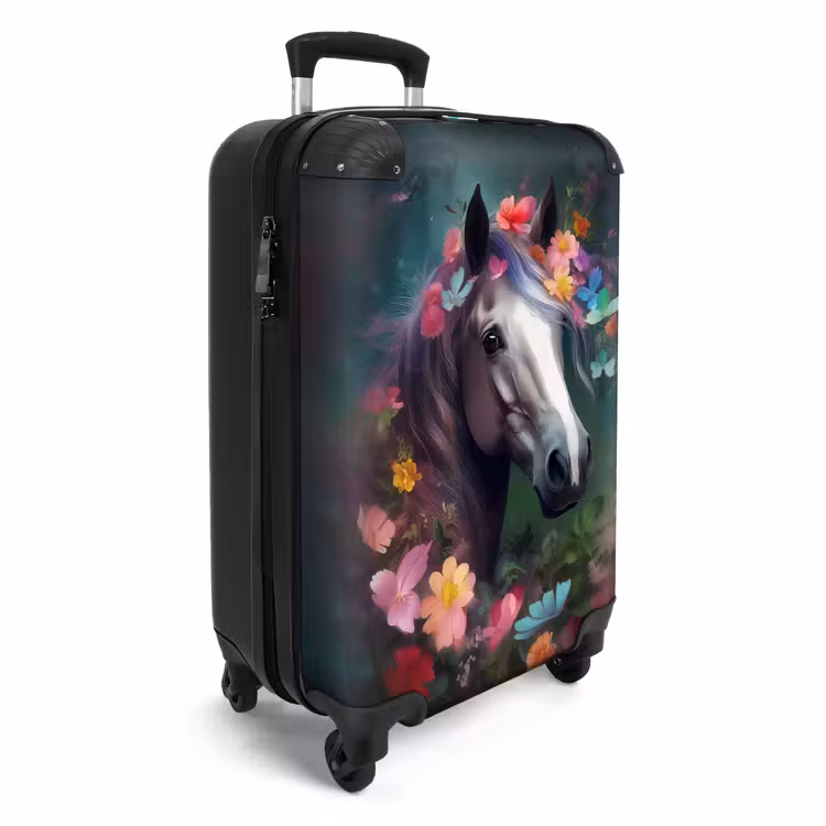 CaseSwap™ - Suitcase - Horse - Nature - Flowers - Forest - Animals — 2