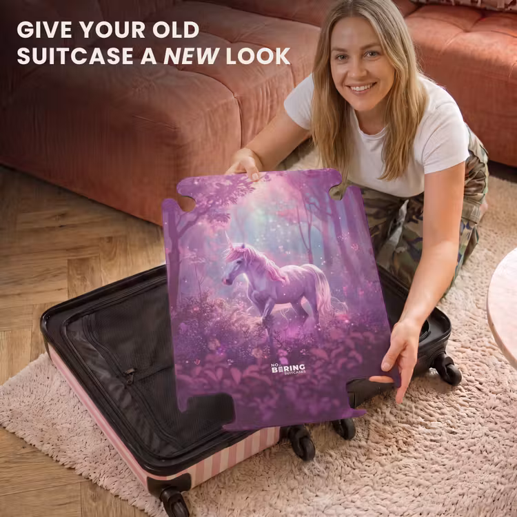 CaseSwap™ - Unicorn Surrounded by Purple Nature — 3