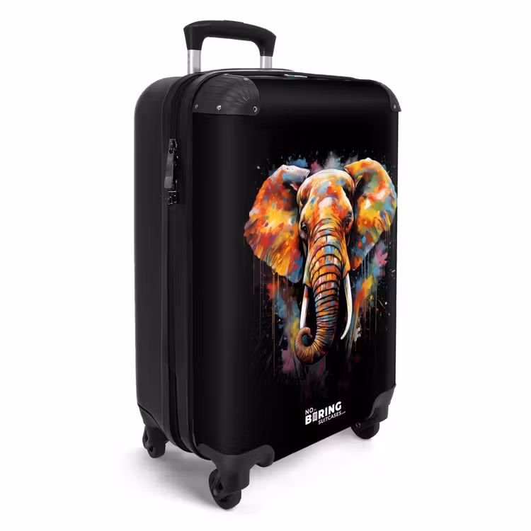 CaseSwap™ - Elephant Decorated with Colorful Splashes — 2