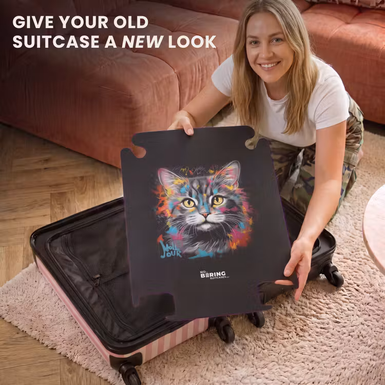 CaseSwap™ - Cat with Colorful Brushstrokes — 3
