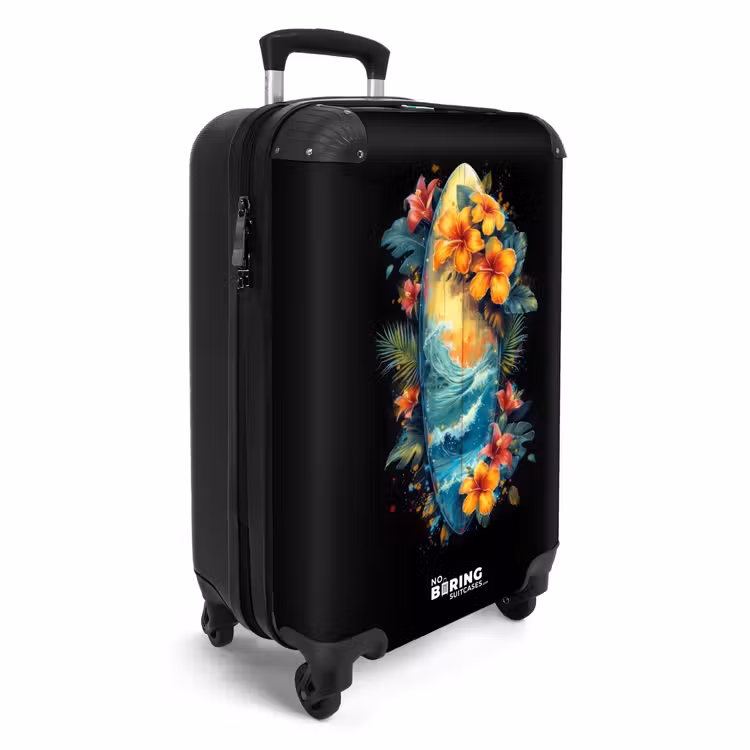 CaseSwap™ - Surfboard Surrounded by Flowers — 2