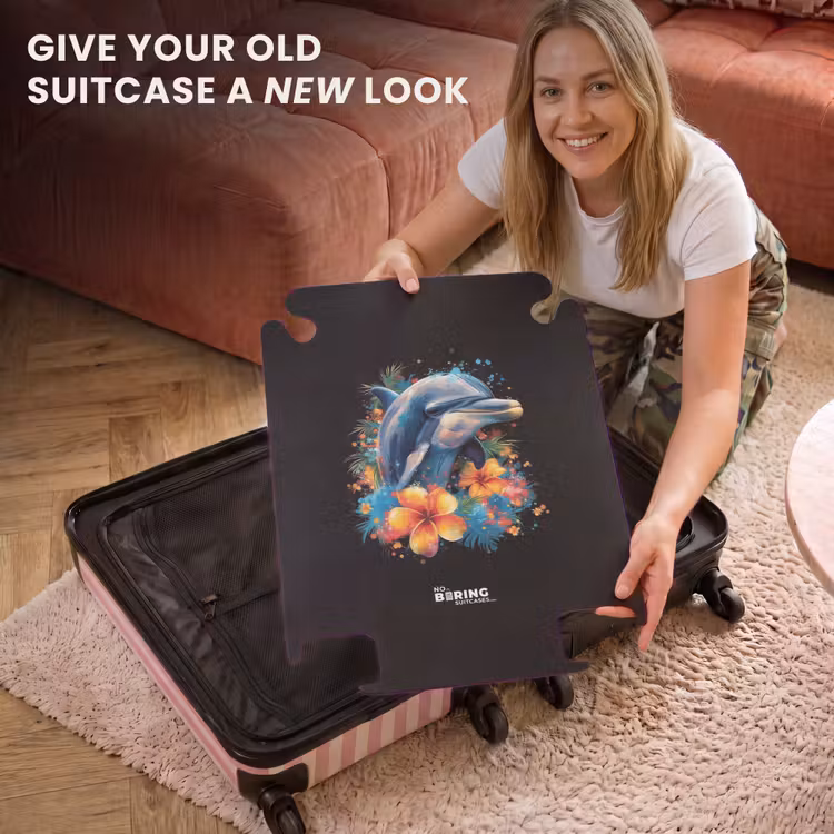 CaseSwap™ - Dolphin amid Graffiti Flowers — 3