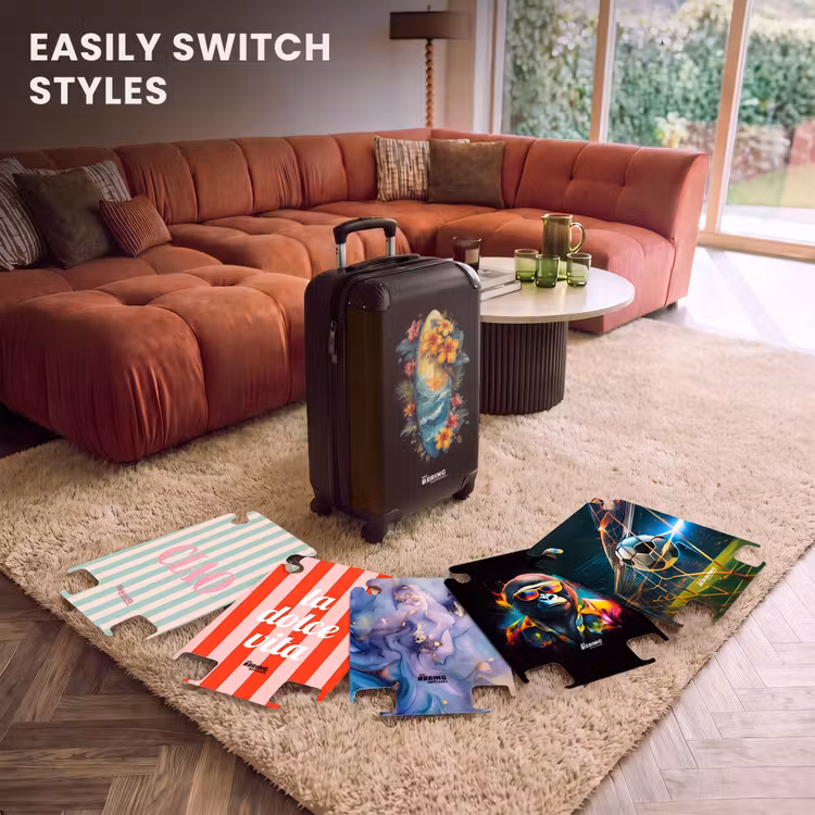 CaseSwap™ - Surfboard Surrounded by Flowers — 5
