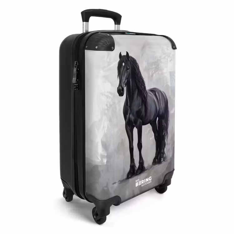 CaseSwap™ - Static Portrait of a Black Horse — 2