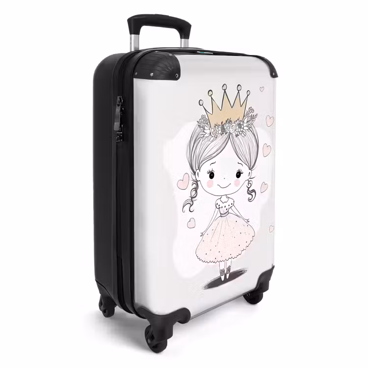 CaseSwap™ - Princess with crown and pink hearts — 2