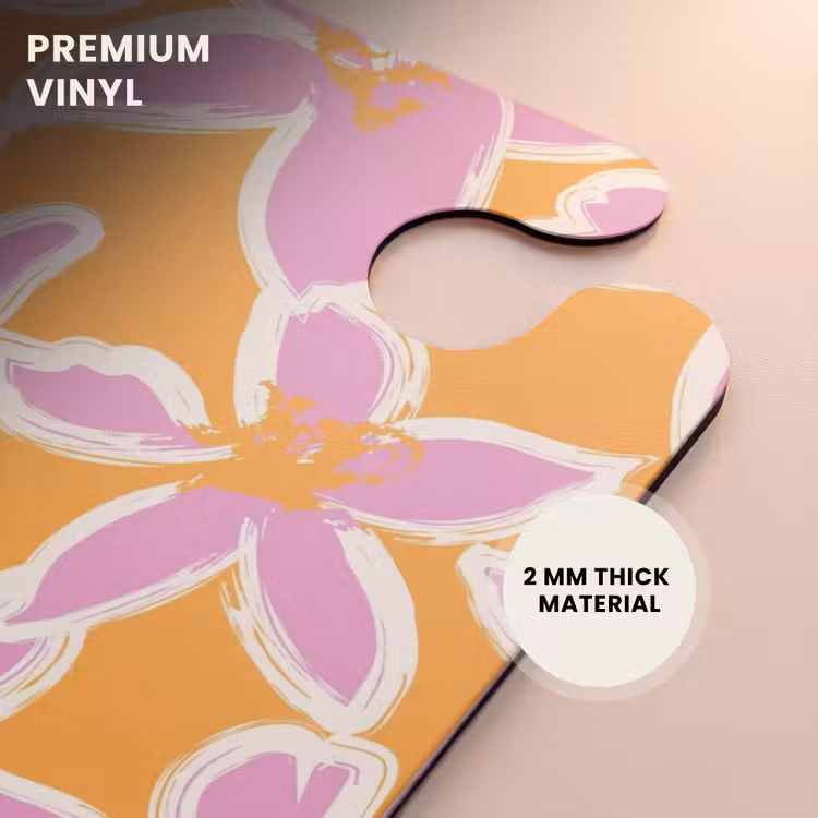 CaseSwap™ - Pastel flowers - Pink with orange — 6