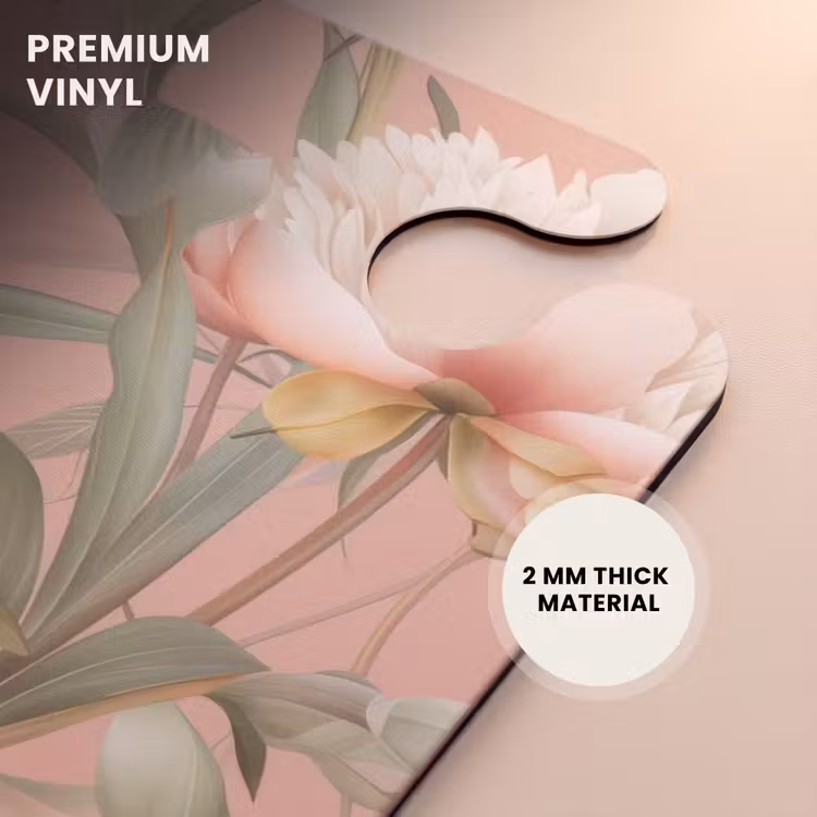 CaseSwap™ - Vintage flowers - Peonies soft pink — 6