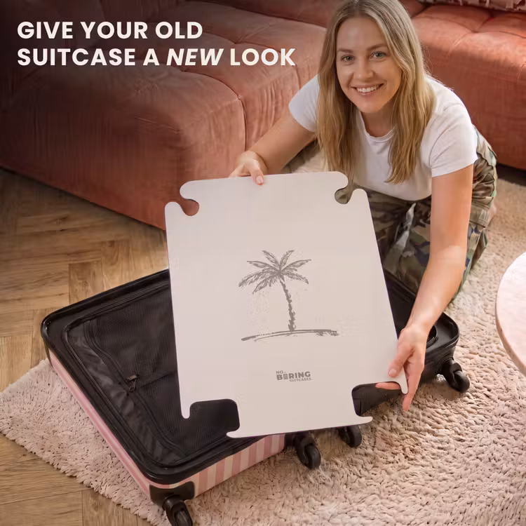 CaseSwap™ - Palm trees - Palm tree on ivory background — 3