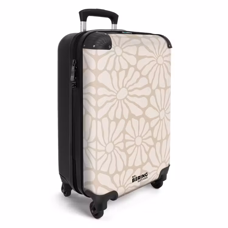 CaseSwap™ - Pastel flowers - Beige — 2
