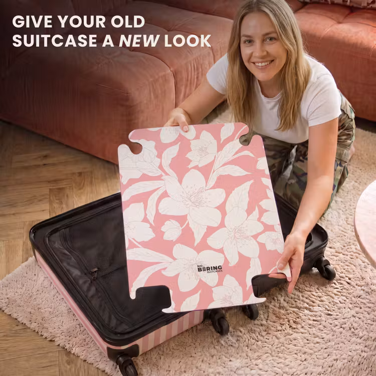 CaseSwap™ - Vintage flowers - Light pink — 3