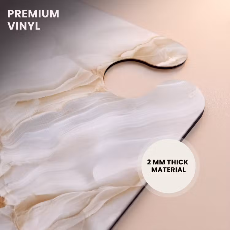 CaseSwap™ - Marble - Soft White Marble Layers — 6