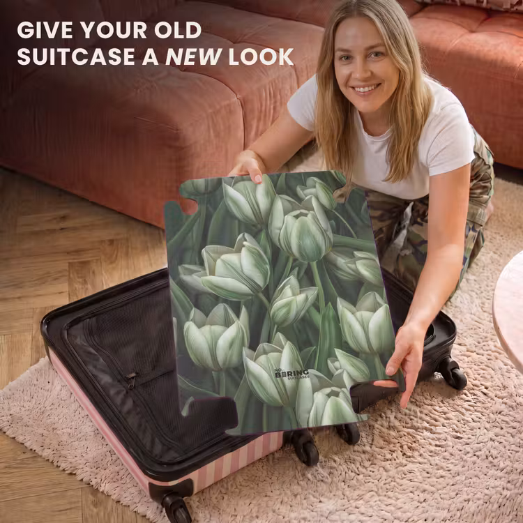 CaseSwap™ - Vintage flowers - Green — 3