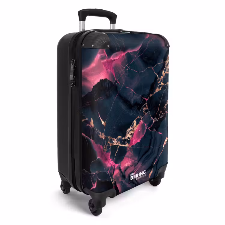 CaseSwap™ - Marble - Fluorescent Pink in Dark Marble — 2
