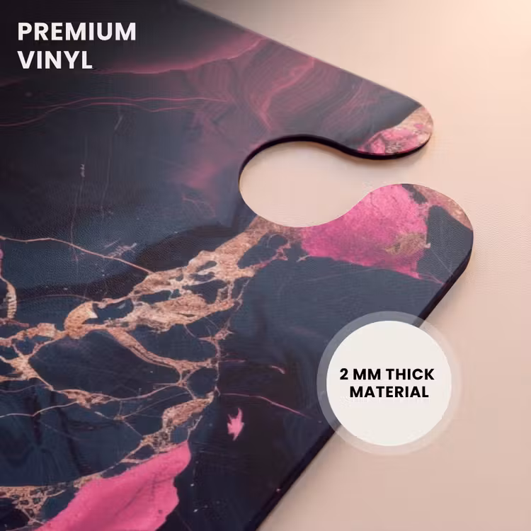 CaseSwap™ - Marble - Fluorescent Pink in Dark Marble — 6