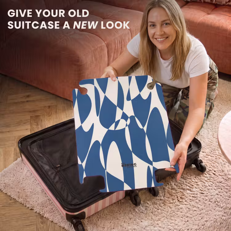 CaseSwap™ - Abstract - Blue/White shapes — 3