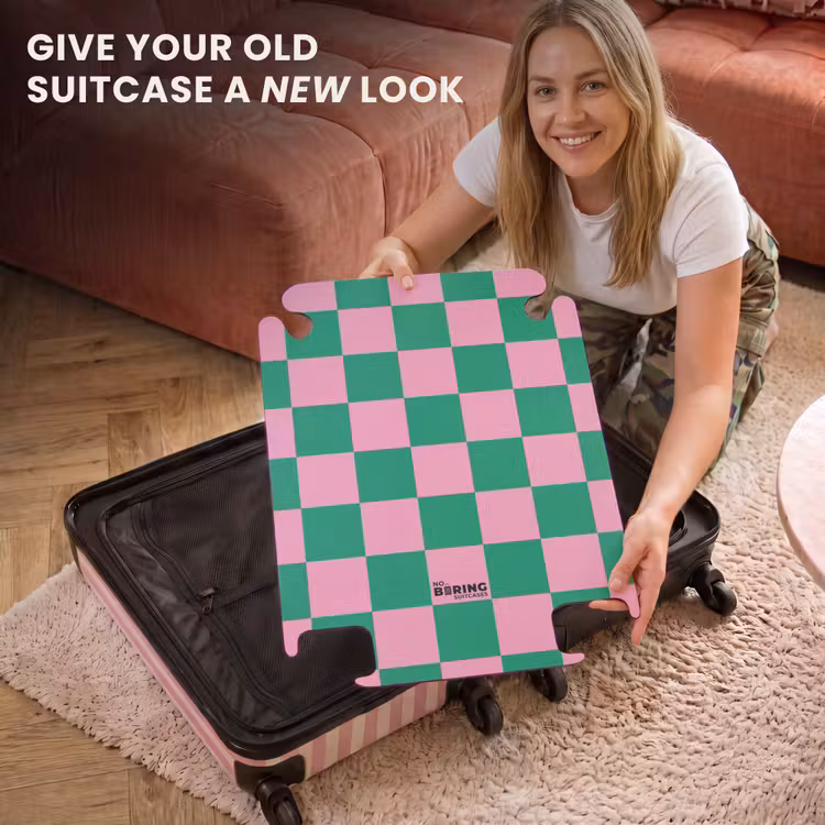 CaseSwap™ - Squares - Green/pink — 3
