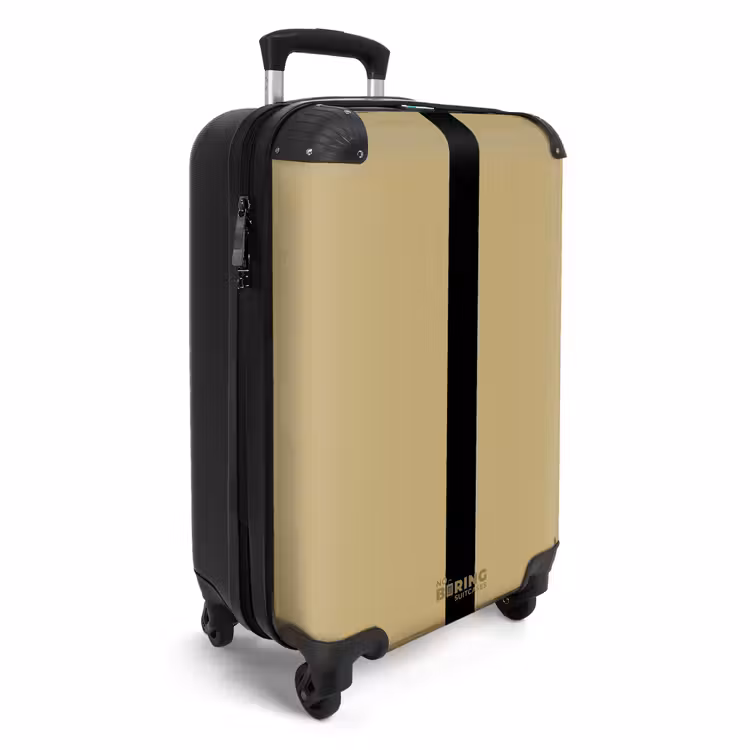 CaseSwap™ - Minimal - Golden brown with black stripe — 2