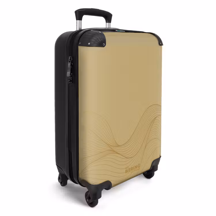 CaseSwap™ - Minimal - Golden brown with golden waves — 2