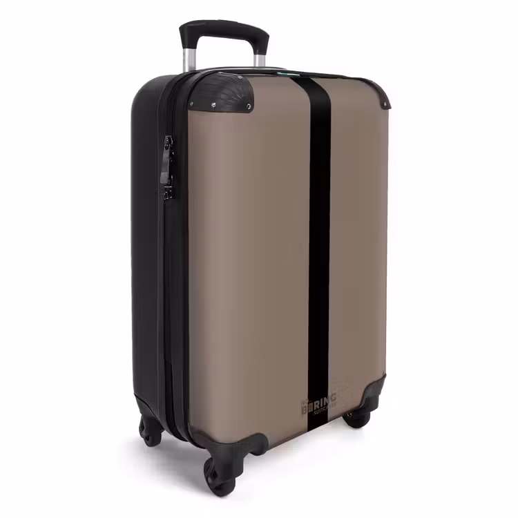 CaseSwap™ - Minimal - Taupe with black stripe — 2
