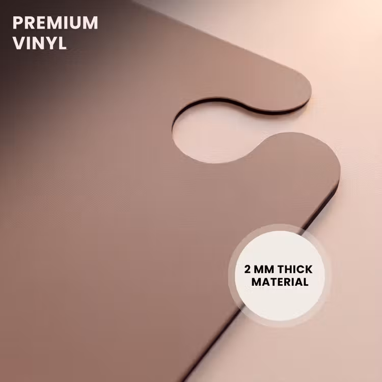 CaseSwap™ - Minimal - Warm brown with waves — 6