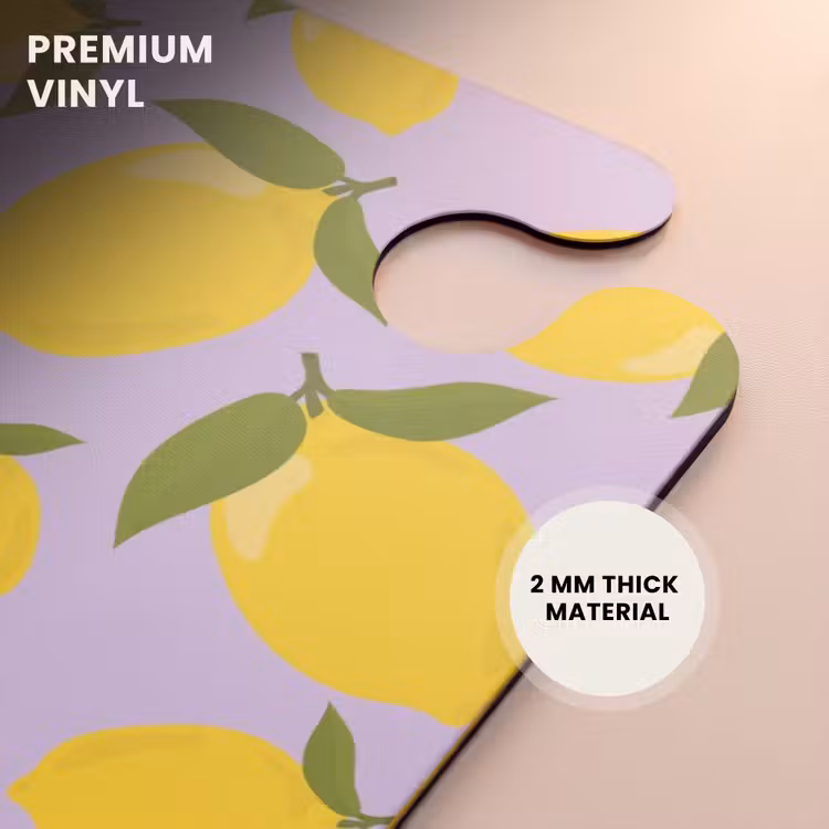 CaseSwap™ - Pastel - Lemons on lavender purple background — 6